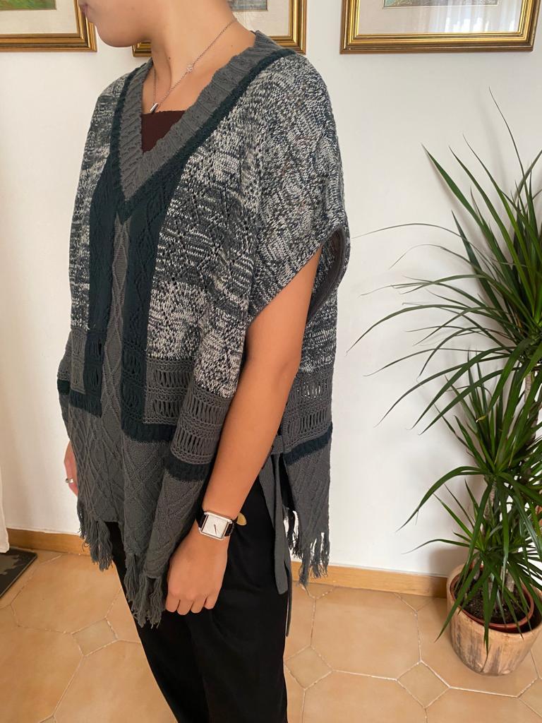 The textured knit vest
